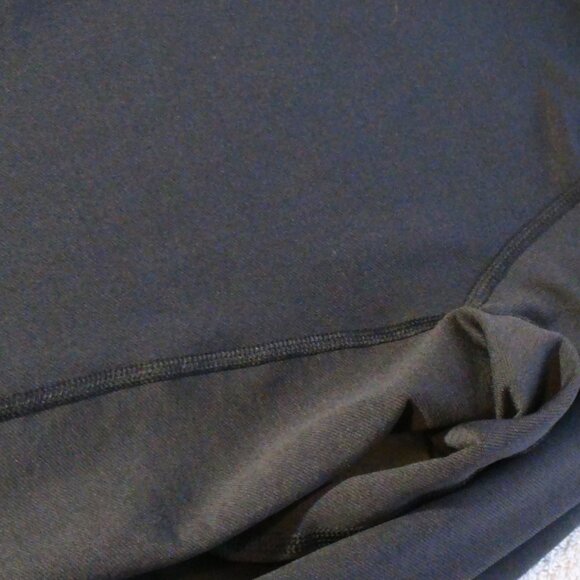 Goodfellow Mens Shirt Waffle Solid Long Sleeve Turtleneck Black XL - Picture 3 of 12